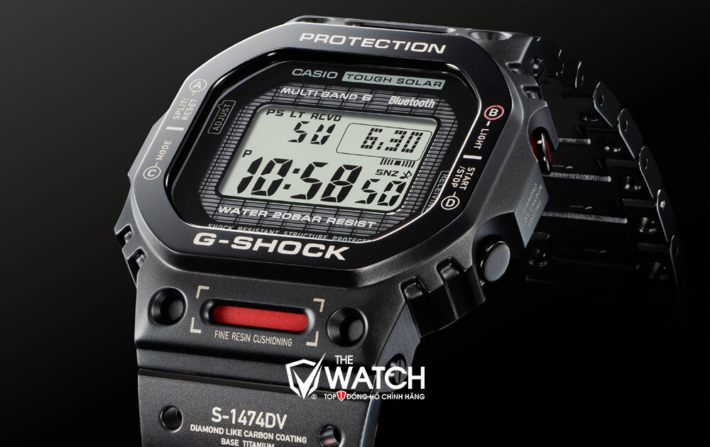 CHIÊM NGƯỠNG MẪU ĐỒNG HỒ G-SHOCK GMW-B5000TVA TITAN CAO CẤP, GIÁ 1650 USD